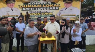 Semarak Kontes Durian Lokal Aceh Tenggara, Kapolres Bersama Forkopimda Dukung Potensi Durian Unggulan Daerah