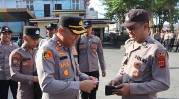 Usai Apel Pagi, Kapolres Aceh Tenggara Pimpin Gaktibplin, Disiplin Personel Jadi Perhatian
